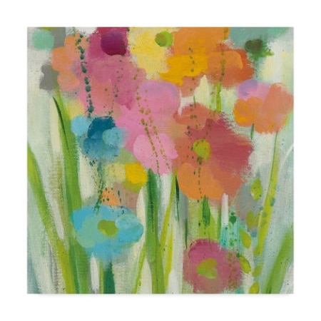 Silvia Vassileva 'Longstem Bouquet I Square Ii' Canvas Art,24x24